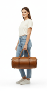 The Classic Leather Duffel Bag