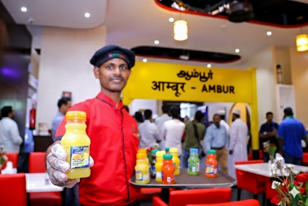 Biryani of ambur – traditional flavorful rice dish with spices and meat